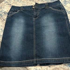 Jean skirt